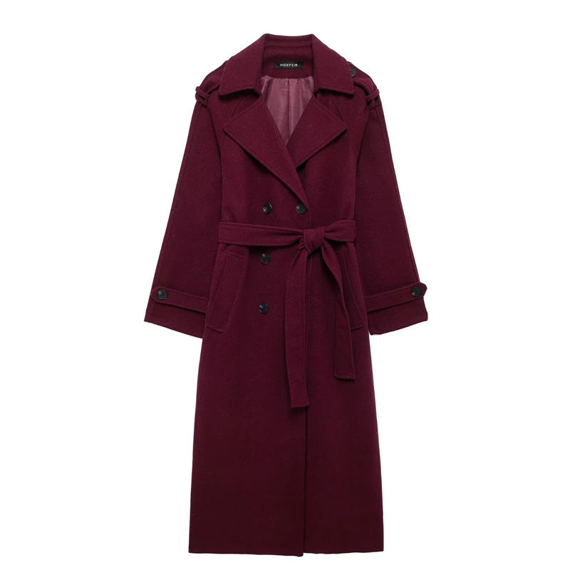 Hannah stylish trench coat