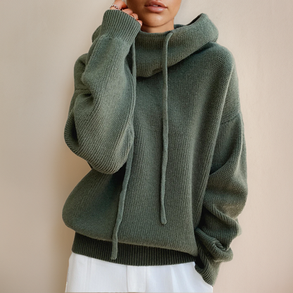 India - Hoodie made of 100% wool